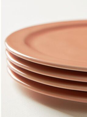 Anthropologie Reeves Portuguese Stoneware Side Plates - set of four - NWT